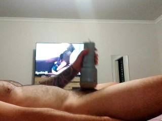 dirty talk while cumming with my fleshlight