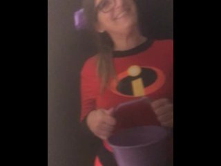 Halloween Trick Or Treater Fucks Me Hard Pawg Real Homemade Amateur