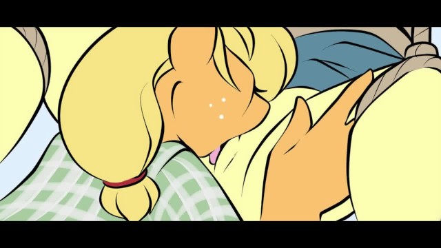 Sexy My Little Pony Comic - Once Bitten twice MLP Comic Dub(Applejack X Fluttershy) - Pornhub.com
