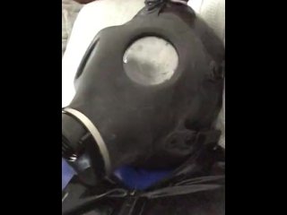 Jerking In Multiple Latex Catsuits With Big Cumshot