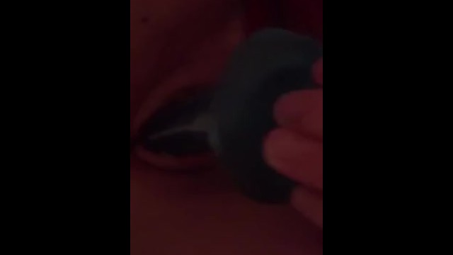 Fucking myself with a dildo 