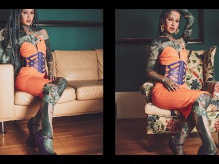 Goddess Anuskatzz Sexy Erotic Photoshooting / From Lily Lu Filmz