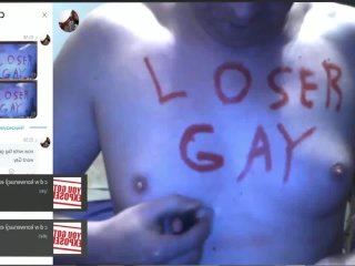Married Guy Chat With Faggot,Degrade,Humiliate Him-Full Version