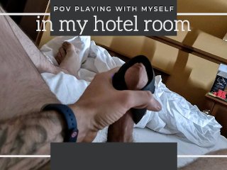 Hotel Room Pov Playing With My Pulse Solo After Waking Up