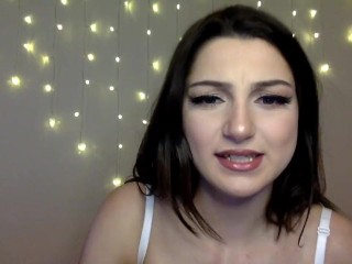 CHATURBATE CAMGIRL W LUSH + LACE STOCKINGS TEEN BEDROOM LIVESTREAM PT_2