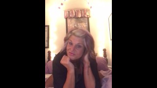 MILF Teases The Camera By Fucking The Pussy With A New Toy And Squirts Her