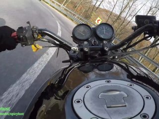 Relaxing Bath After A Wild Motorcycle Ride With My Girlfriend - Spicylust