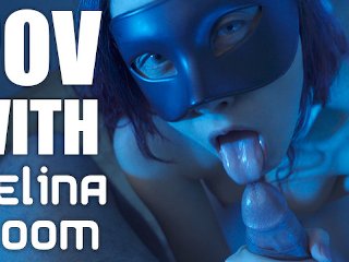 Pov - Hot Teen With Beautiful Tits Makes Me Cum And Swallows Everything