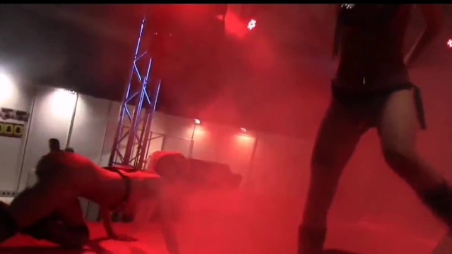 Yelena Vera and Nerea Falco lebic BDSM show 2016 - Nerea Falco