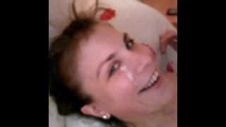 Authentic Homemade Cuckold Best Friend Cumming On Hotewife And Spitting On Face