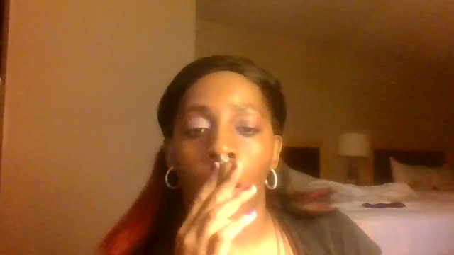 Ebony Smoke session Goddess Rhaivyn 19