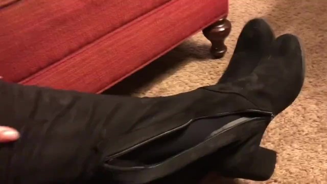 Long leg tease with thigh high boots 11