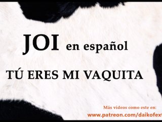 Necesitas Ser Ordeñado, Audio Joi Con Voz Española. Estilo Furry…