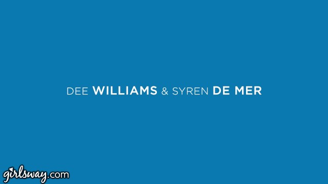 GIRLSWAY Real Life Lesbian MILF Couple Dee  - Dee Williams, Syren De Mer