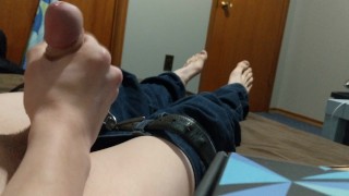 A 18-Year-Old Boy Experiences Toe Curling Orgasm