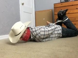 Roped Up And Bandana Gagged