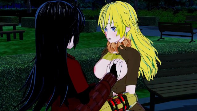 RWBY - Yang X Raven Yuri Hentai