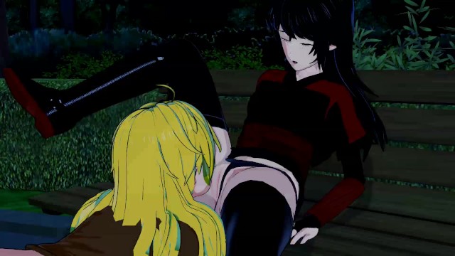 RWBY - Yang X Raven Yuri Hentai