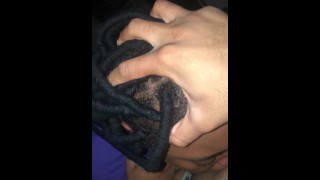 Cock Troglodyte Slams Black Woman's Mouth