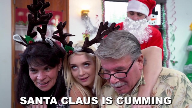 BANGBROS - Blonde And Naughty Santa Christmas Special With Anastasia Knight 25