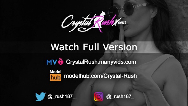 Busty Crystal Rush Spanking Big Ass Girlfriend in the Hotel - Crystal Rush