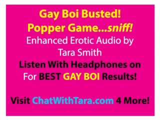 Gay Boi Busted! Custom Erotic AudioBisexual Encouragement JOI Humiiation