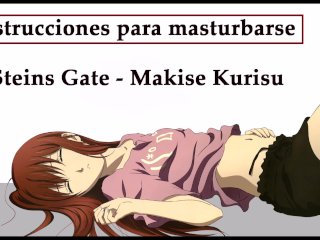 Joi Hentai En Español Con Kurisu De Steins Gate, Un Experimento Especial