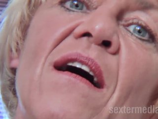 Horny Grandma Rita At The Sextermeda Casting
