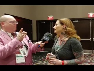Catherine Rawks With Jiggy Jaguar Aee 2019 Las Vegas Nv