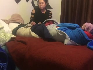 Mistress shows off her skills with2 perfect ruin_Orgasm leaving him horny