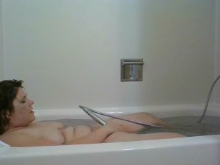 Smoking In The Tub And Having Multiple Orgasms_From Fucking_My Showerhead!