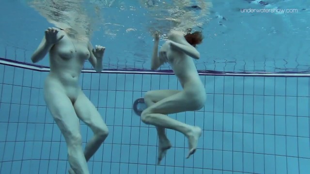 Anna Netrebko and Lada Poleshuk underwater lesbos