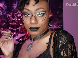 Lighting Up And Titty Worship