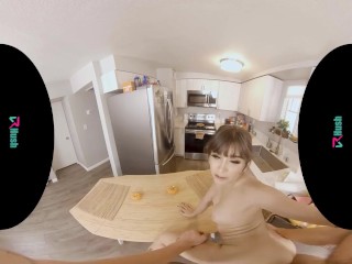 VRHUSH Pamela Morrison wants you to_fuck her in_the kitchen