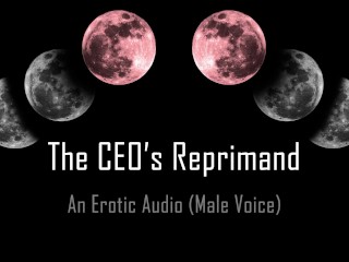 The CEO's Reprimand [Erotic Audio] [Spanking] [Pet Play]_[Temp]