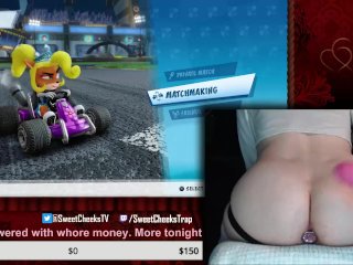 Sweet Cheeks Plays Crash Team Racing (Part 3)