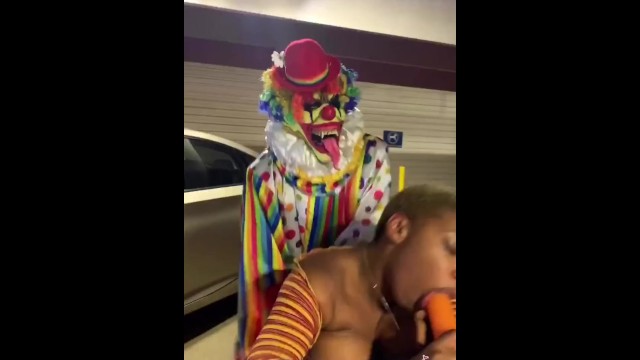 Clown Fuck - We had Fun in the Parking Garage - Pornhub.com