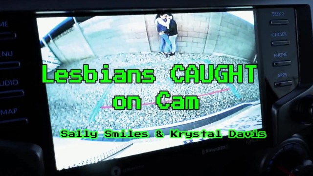 Hot Lesbian Girlfriends Caught On Outdoor Cam by Stalker Voyeur