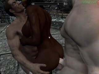 Skyrim Young Lady Thane Harassed Used And Fucked In The City Part 2