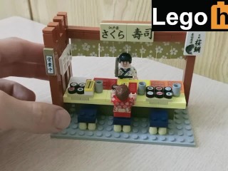 Building Sembo 601066 (2019) - Japanese Food Stall (set 2 out of 4)