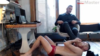 Part 1 Preview Of My Slave Worshiping My Size 12 Feet Shoes Socks And Cock