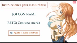 JOI Espaol Hentai Nami One Piece Masturbation Instructions JOI Espaol Hentai Nami One Piece Masturbation Instructions
