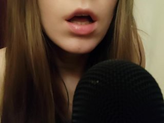 Long Tongue Mic_Licking ASMRBrain Orgasm