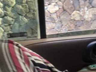Masturbating Next To The Sidewalk