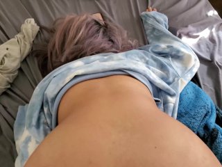 Dummy Thicc Asian Teen Ignoring Texts from Bf While Getting FuckedDoggy