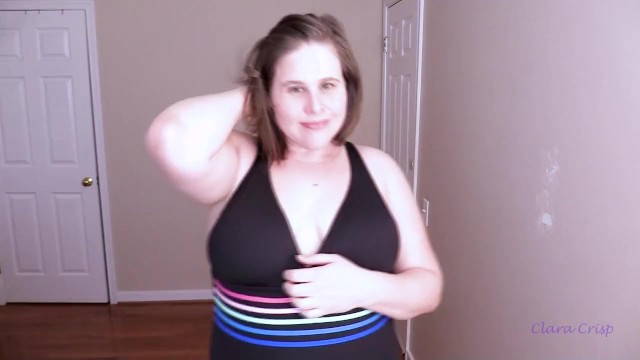 Friend Teasing In Swimsuit, Encouraging You To Stroke 1