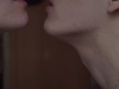 Nipple sucking sloppy romantic kiss... video thumbnail