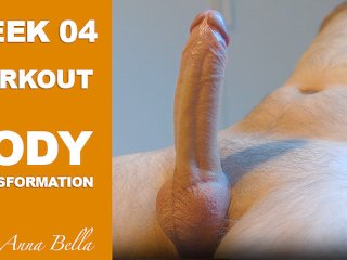 Semaine 04 Transformation - Branlette Après L'Entraînement - Orgasme Ruiné
