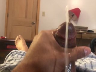 Huge Load! Stroking Hard Cock And Blowing Lots Of Cum!