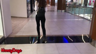 Homemade Sex In The Mall Was Disgusting And He Fucked Me And Cum On My A Honeydays